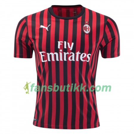 Fotballdrakt AC Milan Hjemmetrøye 2019-2020 Kortermet